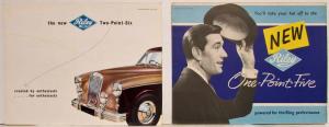 1958 Riley Two-Point Six and One-Point-Five Sales Folder/Posters