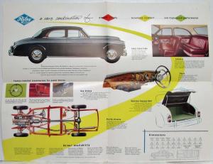 1958 Riley Two-Point Six and One-Point-Five Sales Folder/Posters