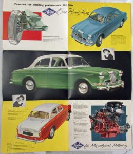 1958 Riley Two-Point Six and One-Point-Five Sales Folder/Posters