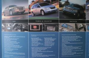 2005 Chrysler Signature Series Brochure 300 PT Cruiser Sebring Pacifica T&C