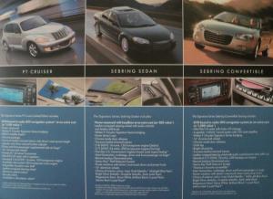 2005 Chrysler Signature Series Brochure 300 PT Cruiser Sebring Pacifica T&C