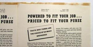 1938 Ford V8 Truck Powered To Fit Your Job Priced To Fit Your Purse Ad Proof