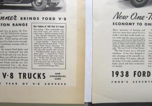 1938 Ford V8 Truck Business Wanted It Ford Built It Ad Proof Orignal
