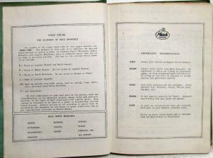1958 Mack Truck LRVX Model Parts Book - Number 2560