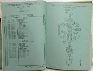 1963 Mack Truck M18X Model Parts Book - Number 3481