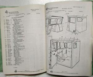 1970 Mack Truck M20X Model Parts Book - Number 9260