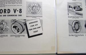 1938 Ford Trucks V8 Commercial Cars Features Some Of Its Parts Ad Proof Orig