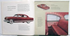 1951 Kaiser Frazer Sedan Deluxe Special Coupe Traveler Prestige Dealer Brochure