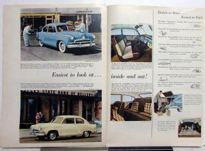 1953 Kaiser Frazer Sedan Manhattan Henry J Graphic Willow Run Newspaper Brochure