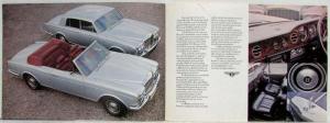 1976 Bentley T Series and Corniche Saloon or Convertible Sales Folder