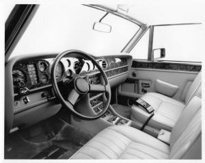 1988 Bentley Mulsanne S Interior Press Photo and Release 0009