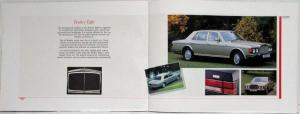 1988 Bentley Oversized Sales Brochure - Eight Mulsanne S Turbo R Continental