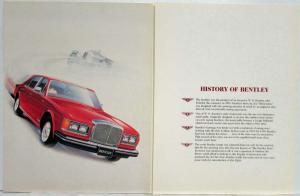 1988 Bentley Eight Ultimate Sporting Sedan Sales Folder
