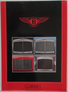 1989 Bentley Sales Folder - Eight Continental Mulsanne S Turbo R/RL - Japanese