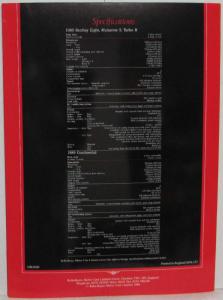 1989 Bentley Sales Folder - Eight Continental Mulsanne S Turbo R/RL - Japanese