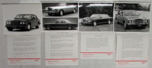 1990 Bentley Oversized Press Kit - Turbo R Continental Mulsanne S Eight