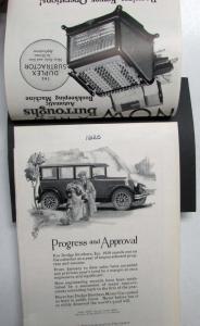 1926 Dodge Brothers Special DeLuxe Sedan Strength & Safety Ad Collection Orig