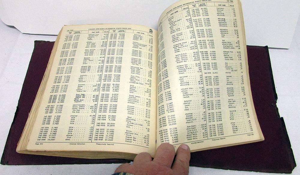 thumbnail image 2 of Cadillac & LaSalle Master Parts Catalog 1929-1935 – Faxon Reprint 2 of 4