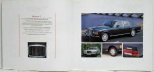1992 Bentley Prestige Sales Brochure - Eight Mulsanne S Turbo R Continental
