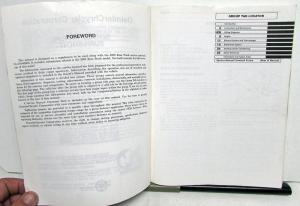 2001 Dodge Ram Truck Service Shop Repair Manual Supplement BR/BE 1500-3500 Orig
