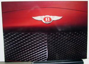 1997 Bentley Sales Brochure - Continental R Continental T Azure