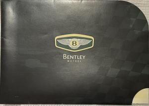 2000 Bentley Continental T Promotional Small Poster in Sleeve