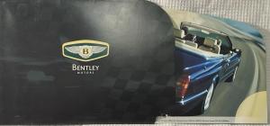 2000 Bentley Continental T Promotional Small Poster in Sleeve