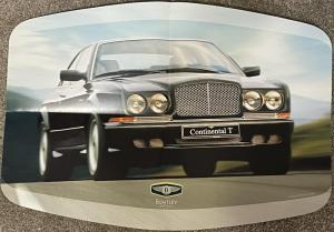 2000 Bentley Continental T Promotional Small Poster in Sleeve