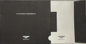 2002-2003 Bentley Continental GT Sales Brochure in Sleeve