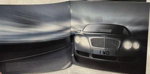 2002-2003 Bentley Continental GT Sales Brochure in Sleeve