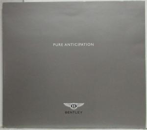 2004 Bentley Continental R Pure Anticipation Sales Folder