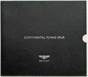 2004 Bentley Continental Flying Spur Sales Brochure in Sleeve