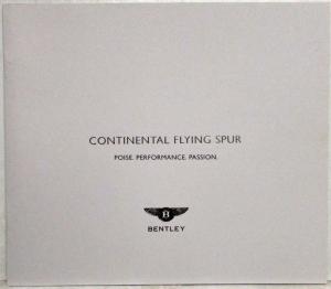 2004 Bentley Continental Flying Spur Sales Brochure in Sleeve