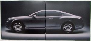 2004 Bentley Continental Flying Spur Sales Brochure in Sleeve