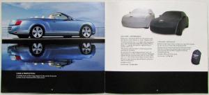 2005 Bentley Continental GTC Accessories Brochure