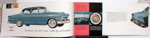 1955 Plymouth Dealer Prestige Sales Brochure Extra Large Belvedere Savoy Plaza