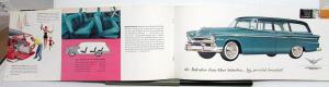 1955 Plymouth Dealer Prestige Sales Brochure Extra Large Belvedere Savoy Plaza