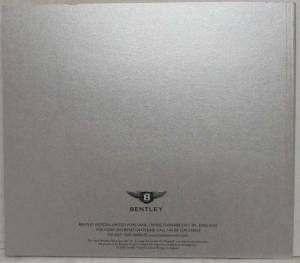 2005 Bentley Continental Flying Spur Accessories Brochure