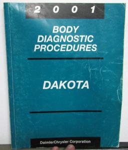 2001 Dodge Dakota Pickup Dealer Diagnostic Procedures Service Shop Manual Set