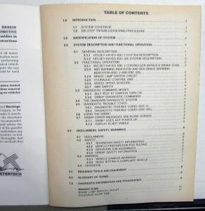 2001 Dodge Dakota Pickup Dealer Diagnostic Procedures Service Shop Manual Set