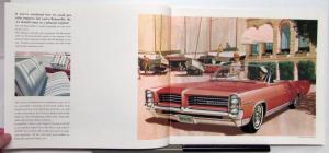 1964 Pontiac Wide Track Sales Brochure Catalina Star Chief Bonneville Grand Prix