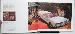 1964 Pontiac Wide Track Sales Brochure Catalina Star Chief Bonneville Grand Prix