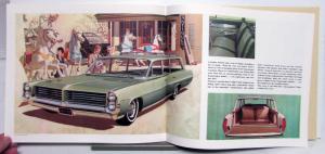 1964 Pontiac Wide Track Sales Brochure Catalina Star Chief Bonneville Grand Prix