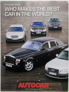 2006 Bentley Continental Flying Spur Portfolio Magazine Reprint - Autocar