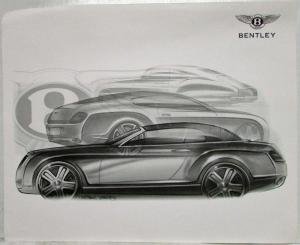 2006 Bentley GTC Illustrative Rendering Sketch Style Print - Silicon Valley