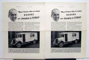 1935 Ford Truck V8 Now I Know Why So Many Are Changing Ad Proof Orig
