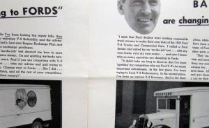 1935 Ford Truck V8 Now I Know Why So Many Are Changing Ad Proof Orig