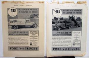 1935 Ford V8 Trucks Features Delivery Higher In Quality Ad Proof Original