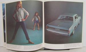 1964 Pontiac Tempest Prestige Dealer Sales Brochure LeMans Safari Original
