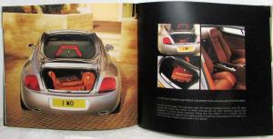 2006 Bentley Continental GT Boxed Sales Brochure
